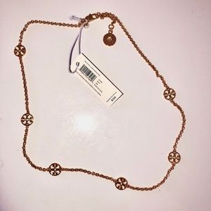 Tory Burch Delicate Logo Necklace